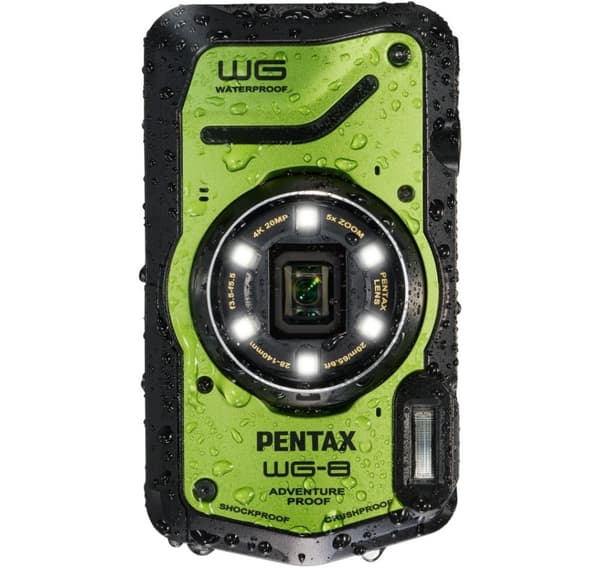 Pentax WG-8, vihreä