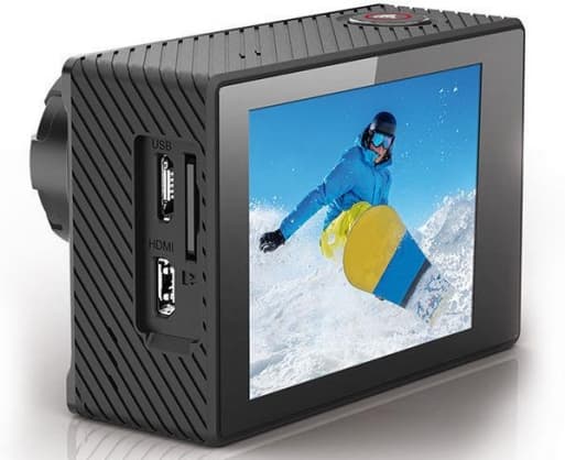 Actionkamera BlackHawk+ 4K Sort, Goxtreme