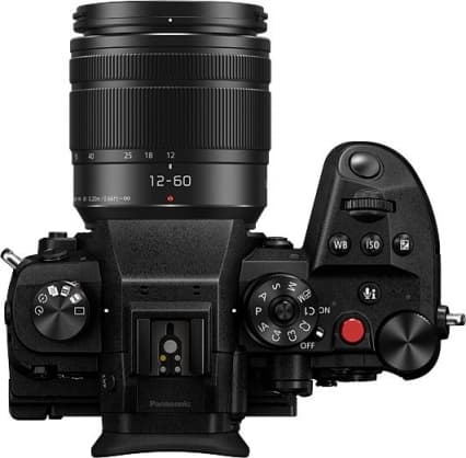 Digitalt fotokamera Lumix GH6 kamera med 12-60 mm objektiv, Panasonic