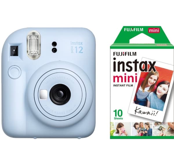 Fujifilm Instax Mini 12, pastellblå + film
