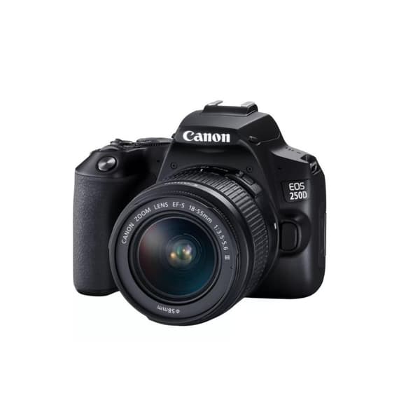 Canon, EOS 250D + 18-55mm sarja
