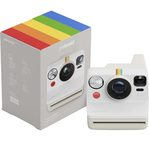 Polaroid Now Gen 3, steinhvit