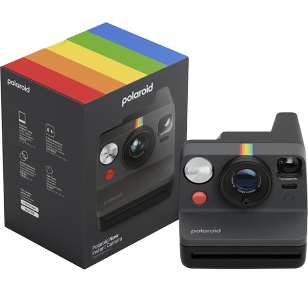 Polaroid Now Gen 3, svart