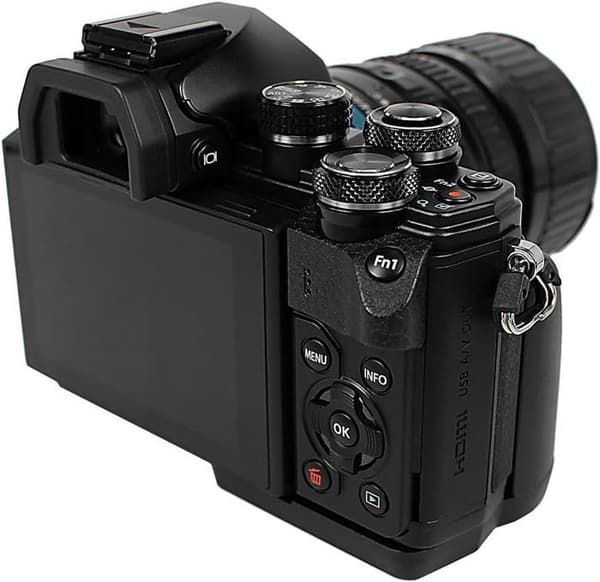 Fotodiox - OmEM10-MkII-Pro-Grip - Pro Camera Grip för Olympus Om-D E-M10 Mark II Mirrorless Micro Four Third Black