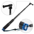 Miniatyrbillede 3 af 5: Gældende Gopro sportskamera Selfie Stick Aluminiumslegering Bærbart håndholdt foto Live Photography Teleskopisk forlængerstang