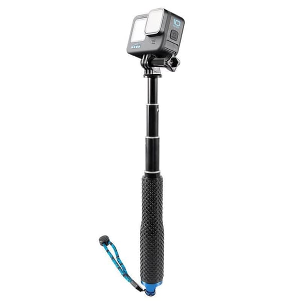 Gældende Gopro sportskamera Selfie Stick Aluminiumslegering Bærbart håndholdt foto Live Photography Teleskopisk forlængerstang