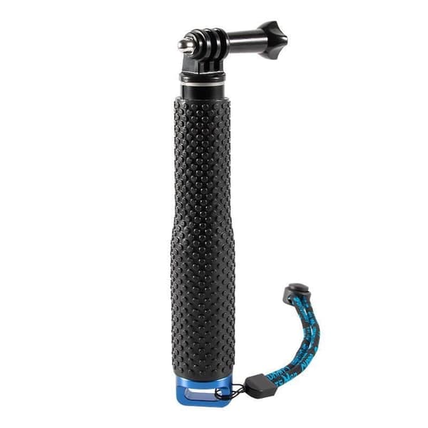 Gældende Gopro sportskamera Selfie Stick Aluminiumslegering Bærbart håndholdt foto Live Photography Teleskopisk forlængerstang