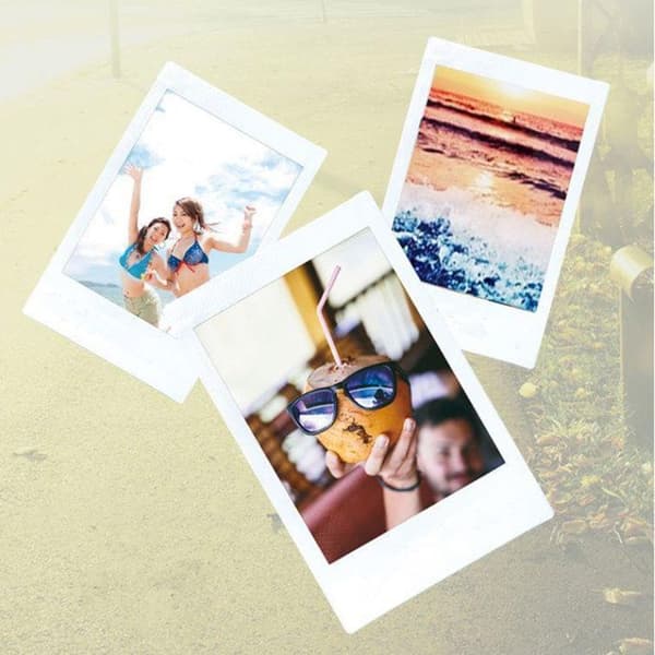 CONFOZEN® fotopapper 20 ark Lämplig för mini7, mini7s, mini10, mini20, mini25, mini30, mini50, mini50S, mini55