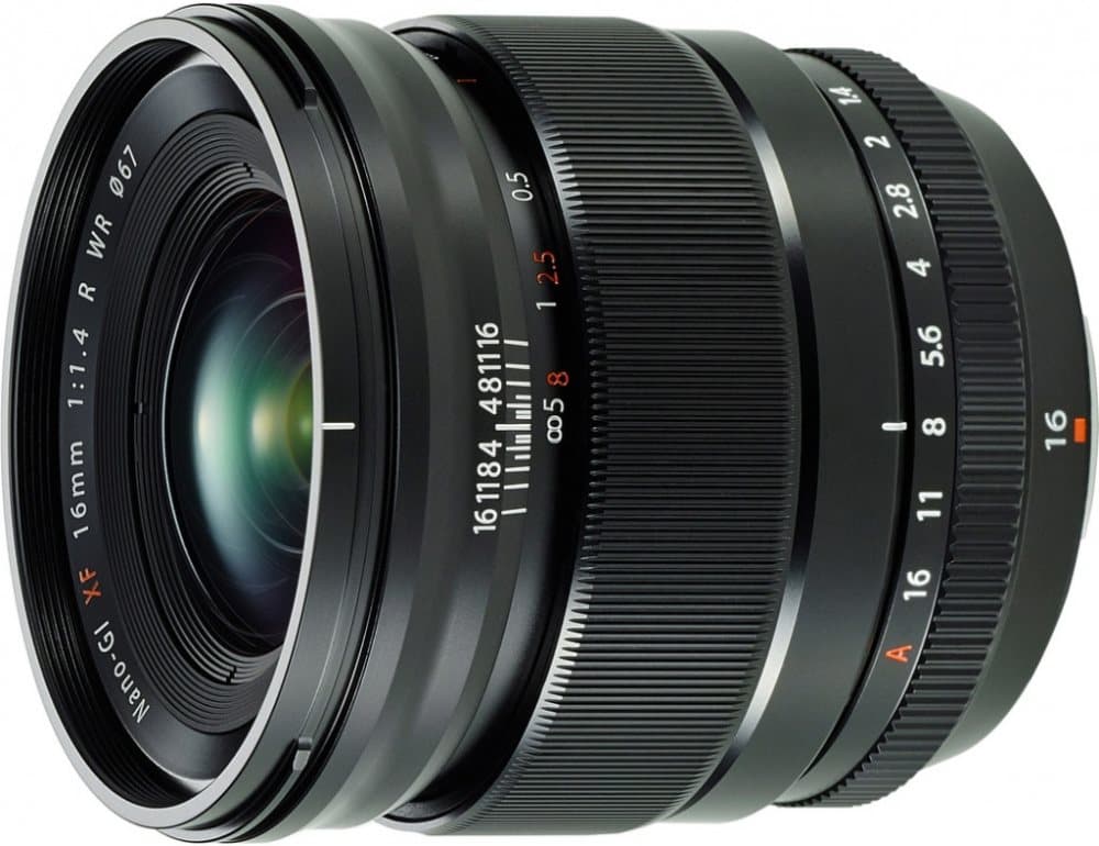 FUJIFILM Lens prime Fujifilm XF 16mm F/1.4 R WR XF16MMF1.4RWR