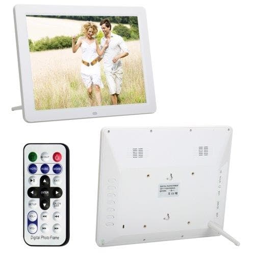 Digital fotoramme 12 tommer - hvid