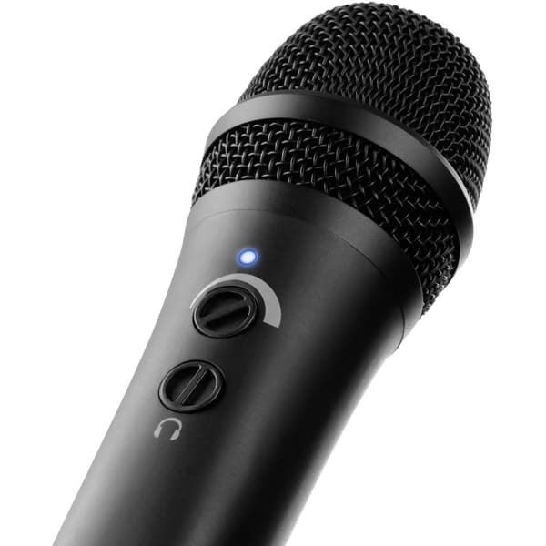 IK Multimedia iRig Mic HD 2 Mobilmikrofon Sändare signal:Sladd inkl. kabel, inkl. väska, inkl. stativ Micro USB Sladd