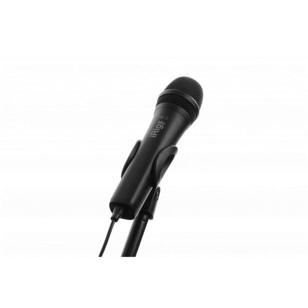 IK Multimedia iRig Mic HD 2 Mobilmikrofon Sändare signal:Sladd inkl. kabel, inkl. väska, inkl. stativ Micro USB Sladd