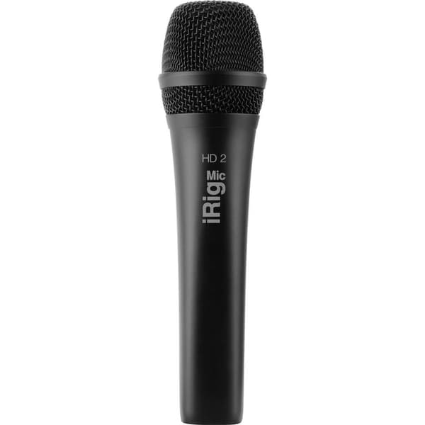 IK Multimedia iRig Mic HD 2 Mobilmikrofon Sändare signal:Sladd inkl. kabel, inkl. väska, inkl. stativ Micro USB Sladd