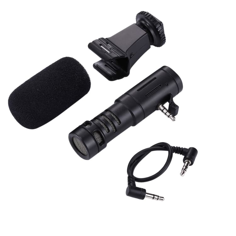 PULUZ 3.5mm Profesjonell DSLR Intervjumikrofon