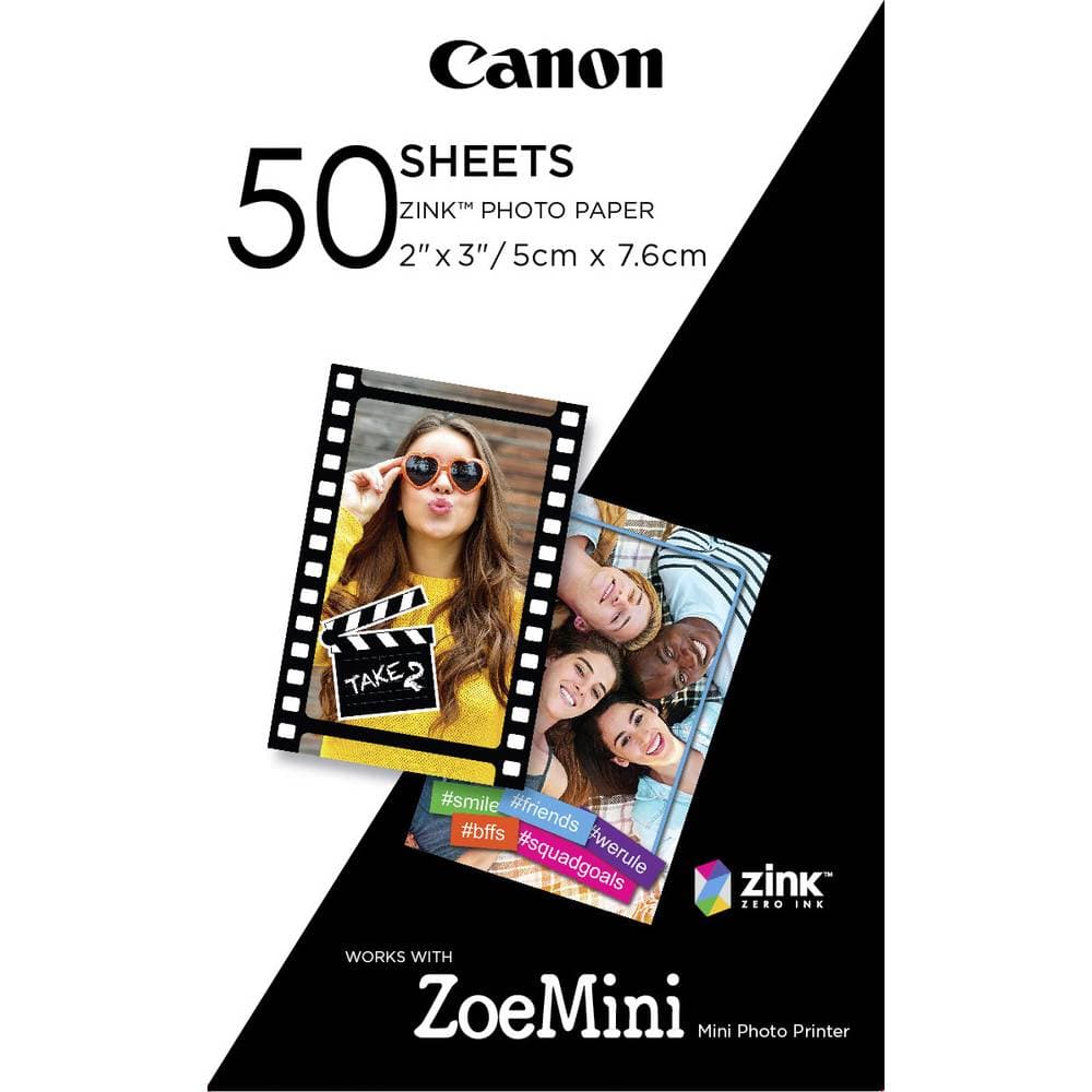 Canon ZINK™ Photo Paper ZP-2050 3215C002 Fotoprinter fotopapir 50 Blad