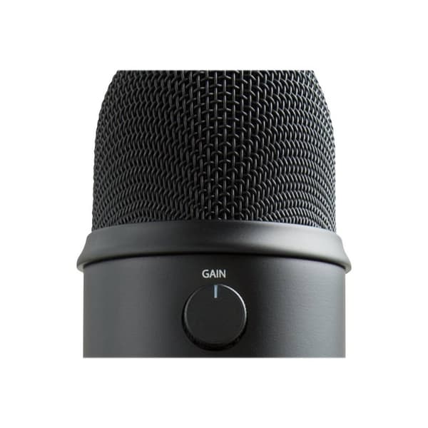 Blue Microphones Yeti Stativ Datormikrofon Sändare signal:Sladd, USB Sladd, USB Svart