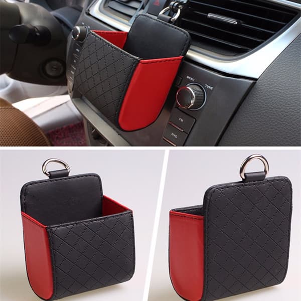 Bil Universal Opbevaringspose Taske Butik Telefonboks Holder Vehicle Pocket Organizer