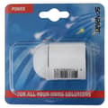 Miniatyrbillede 1 af 2: Scanpart Lampefatning E27 Hvid