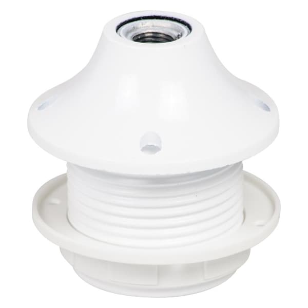 Scanpart Lamp Fitting E27 Valkoinen renkaalla