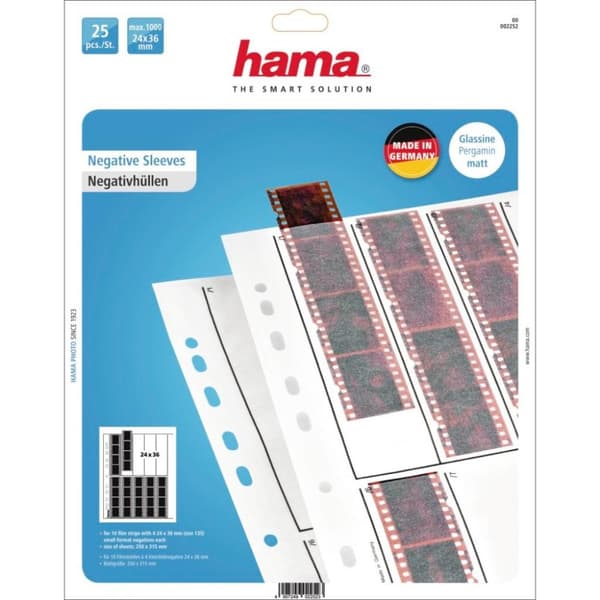 Hama Negative ark Perg. 35Mm 10X4 25St