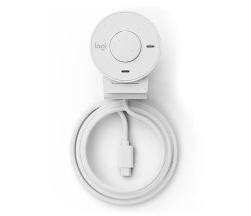 Webkamera Logitech Brio 300 OFF-White Hvit
