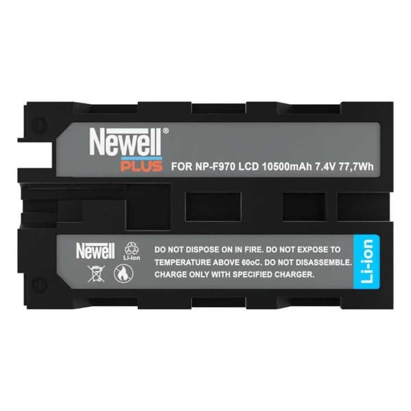 Newell Akku Plus Np-f970 Lcd Hopeinen