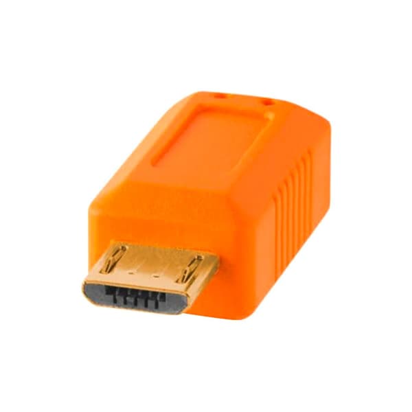 Tether Tools Usb 2.0 A Male To Micro B 5 Pin Oranssi