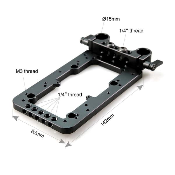 Smallrig Batterifäste 1547 Svart
