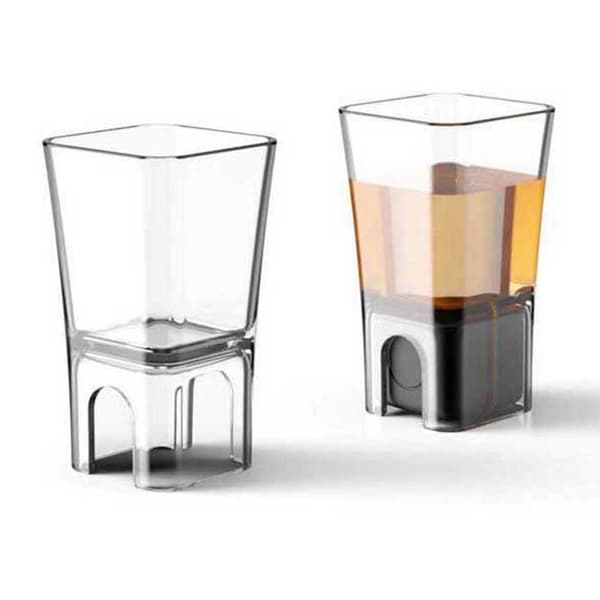 Polaroid Kameramontering Shot Glass Transparent
