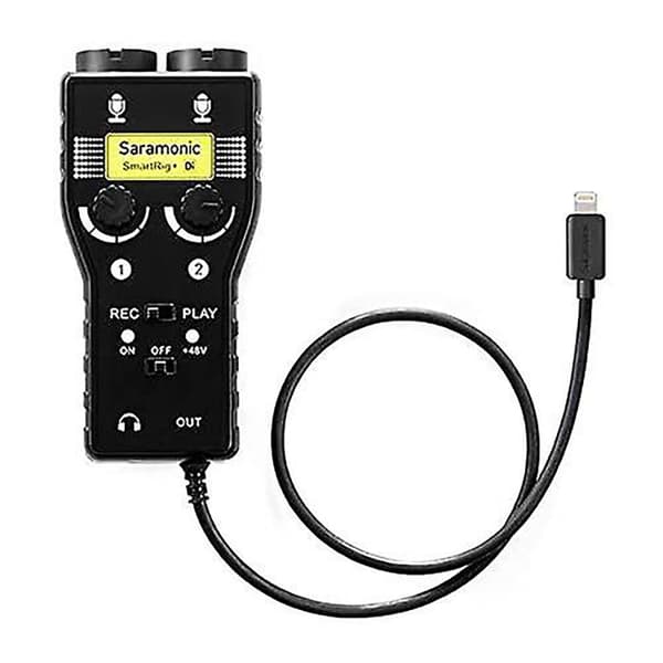 Saramonic Ljudmixer Smartrig+ 2-ch Xlr Svart