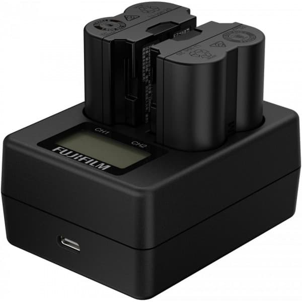 Fujifilm BC-W235 dobbelt batterilader