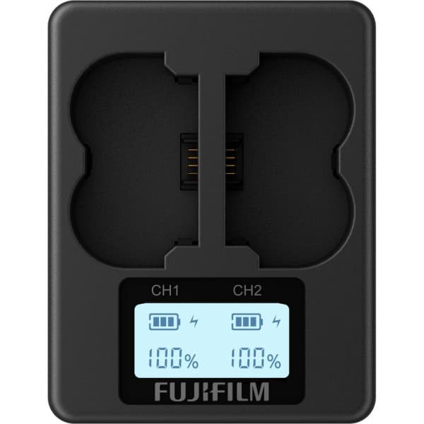 Fujifilm BC-W235 dobbelt batterilader