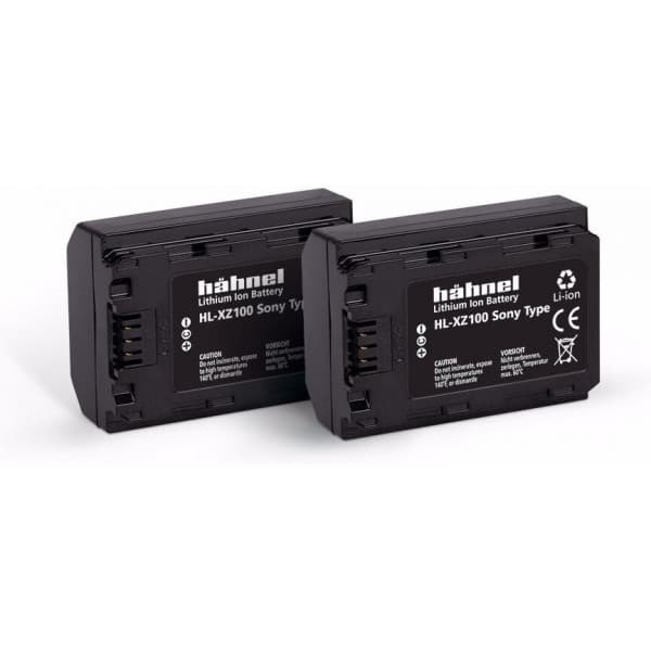 Hähnel HL-XZ100 Twin Pack -litiumakku