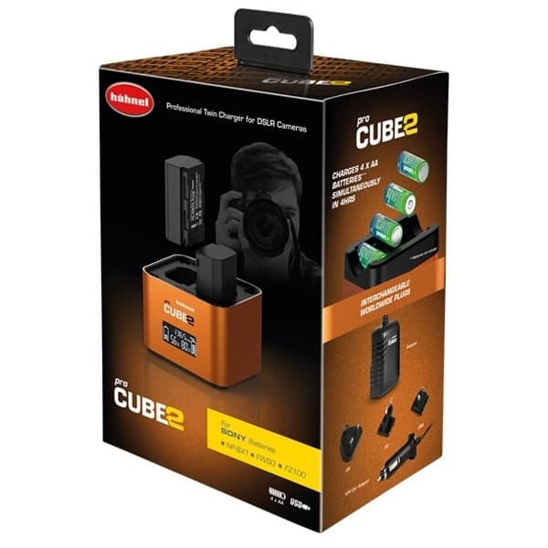 Hähnel Procube 2 Twin batterioplader, Sony
