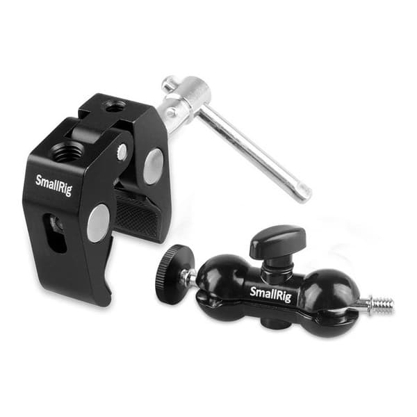 SmallRig 138 Multifunktions Dobbeltkuglehoved med Clamp -tankkiholder