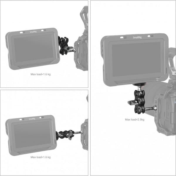 SmallRig 3238 Mini Magic Arm -tillbehörsarm med kulled