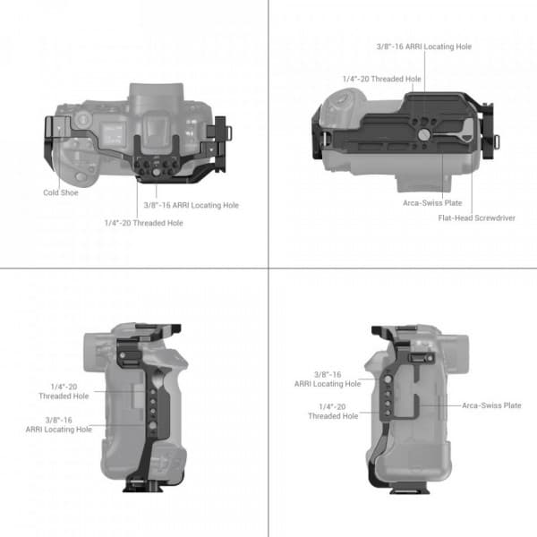 SmallRig 3884-kage til Canon EOS R3