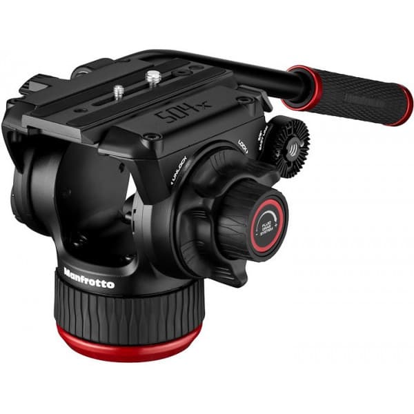 Manfrotto 504X + 645 Fast Twin -videojalustapaketti
