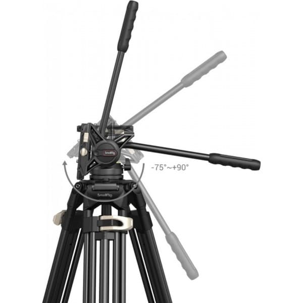 SmallRig 3751 Heavy-Duty Fluid Head Tripod AD-01 -videostativ