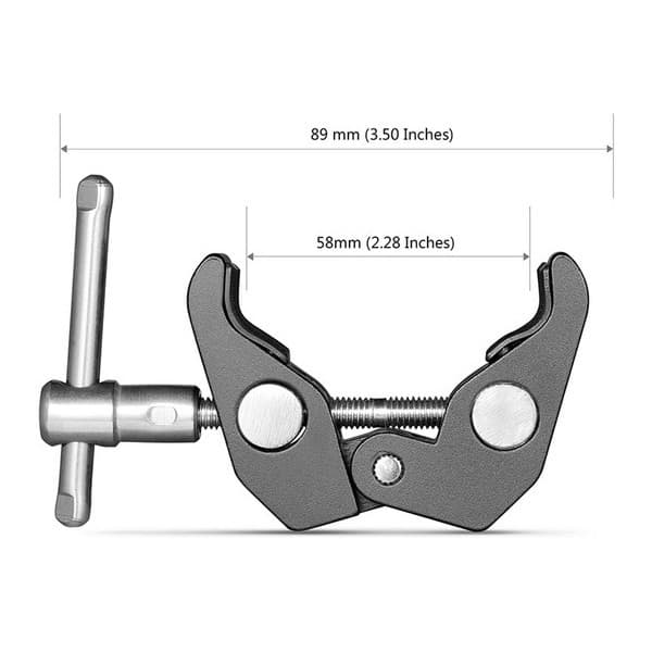 SmallRig 2058 Super Clamp-fäste, 2-pack