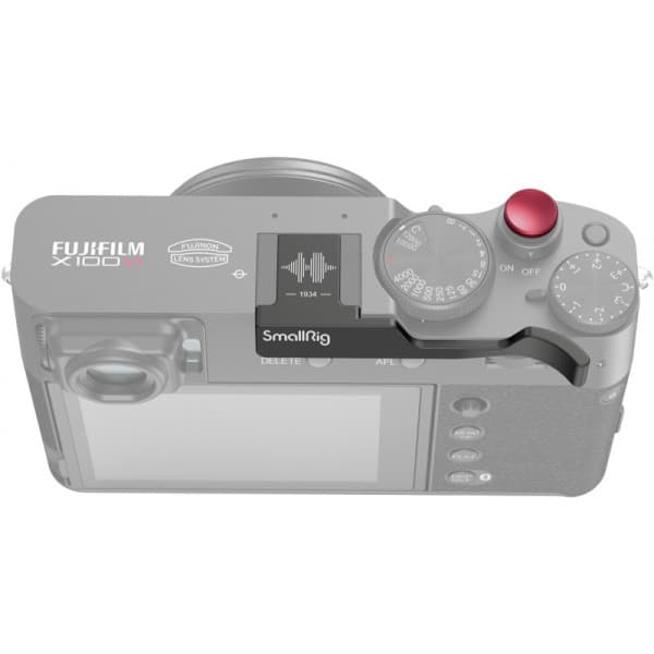 SmallRig 4566 Fujifilm X100VI / X100V -peukalotuki, musta