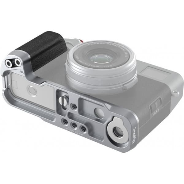 SmallRig 4555 L-mallinen kahva Fujifilm X100VI / X100V -kameroille, hopea