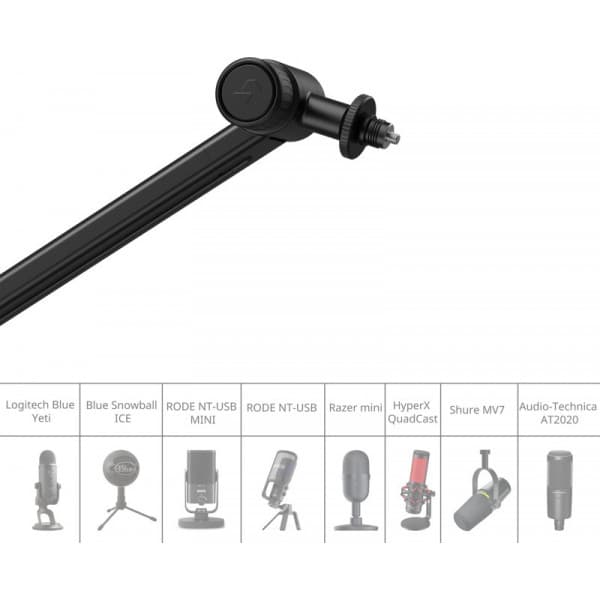 SmallRig 4303 -mikrofonstativ för skrivbord