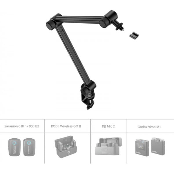 SmallRig 4303 -mikrofonstativ för skrivbord