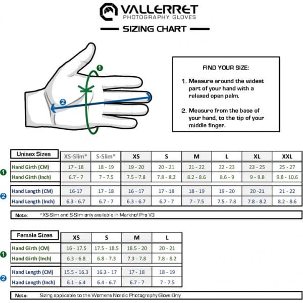 Vallerret Markhof Pro V3 Fotohandske M