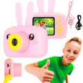 Miniatyrbilde 1 av 5: Extralink H23-kamera for barn med 20 megapiksler og innebygde spill - Rosa