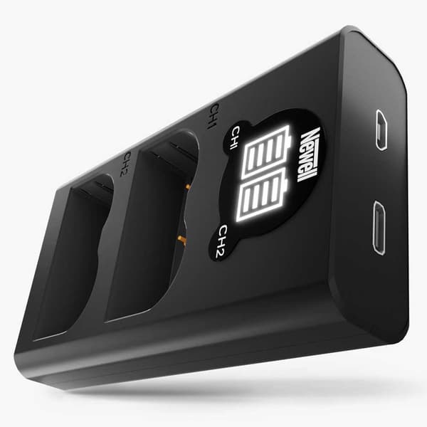 Newell Dl-usb 2 Batterier En-el15b Dobbelt Lader