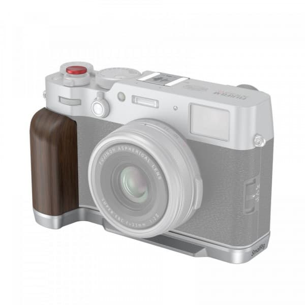 SmallRig 4804 puinen L-muotoinen kahva FUJIFILM X100VI / X100V -kameralle (hopea)