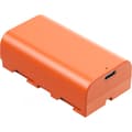 Miniatyrbillede 1 af 4: Smallrig 4971 NP-F550 USB-C genopladeligt kamerabatteri (orange)
