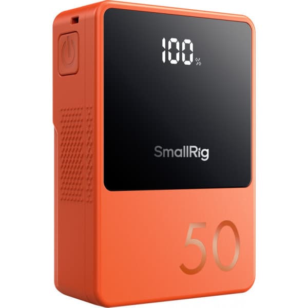 SmallRig 4871 VB50 Mini V-Mount-batteri, orange Orange
